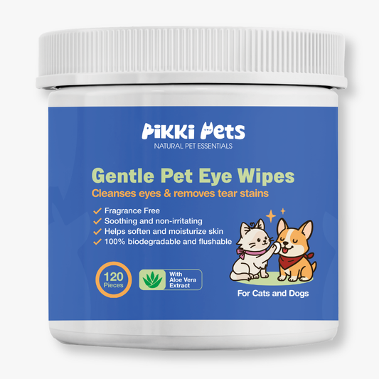 Gentle Pet Eye Tear Stain Remover Pads Dogs & Cats 120pcs